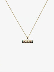 Wallace Malachite T-Bar Necklace - Stone Cooper