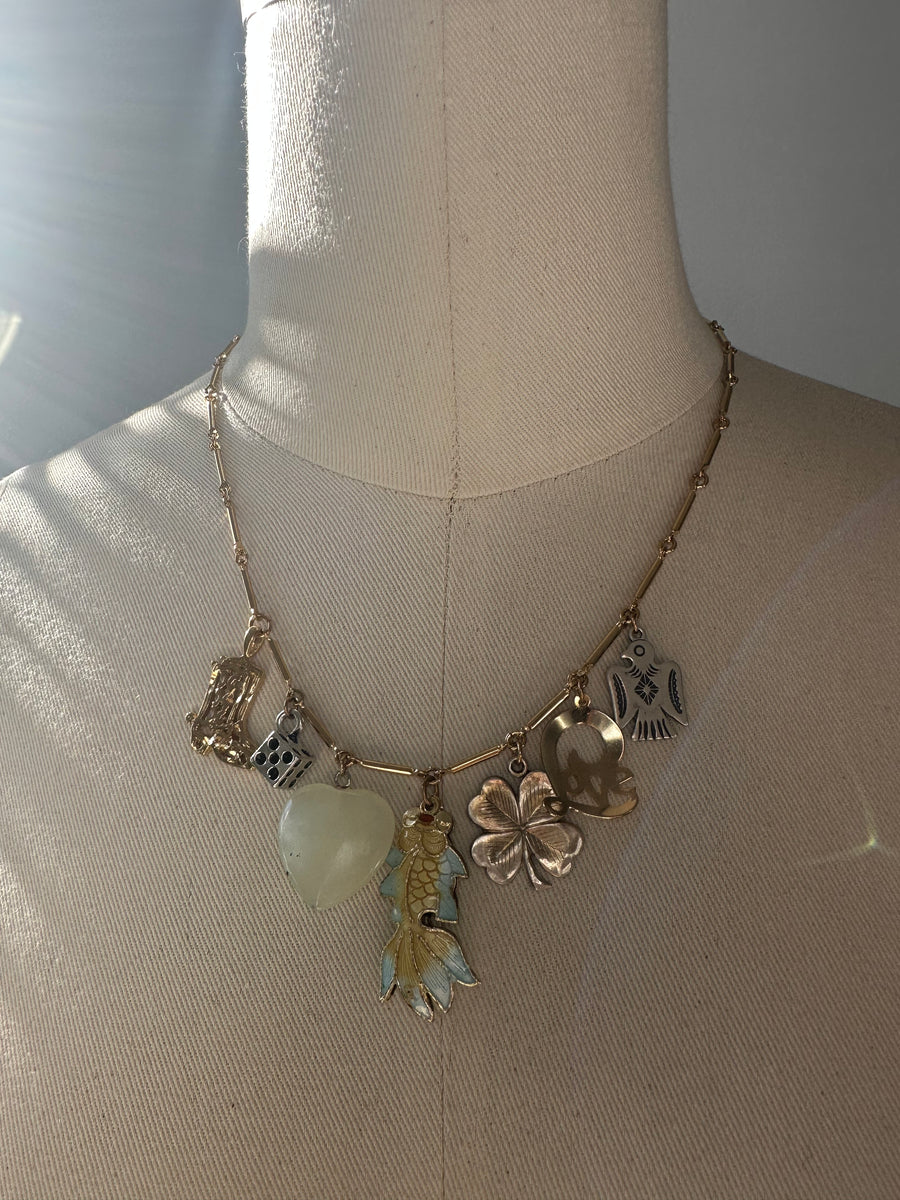 Go Fish! Charm Necklace - Stone Cooper