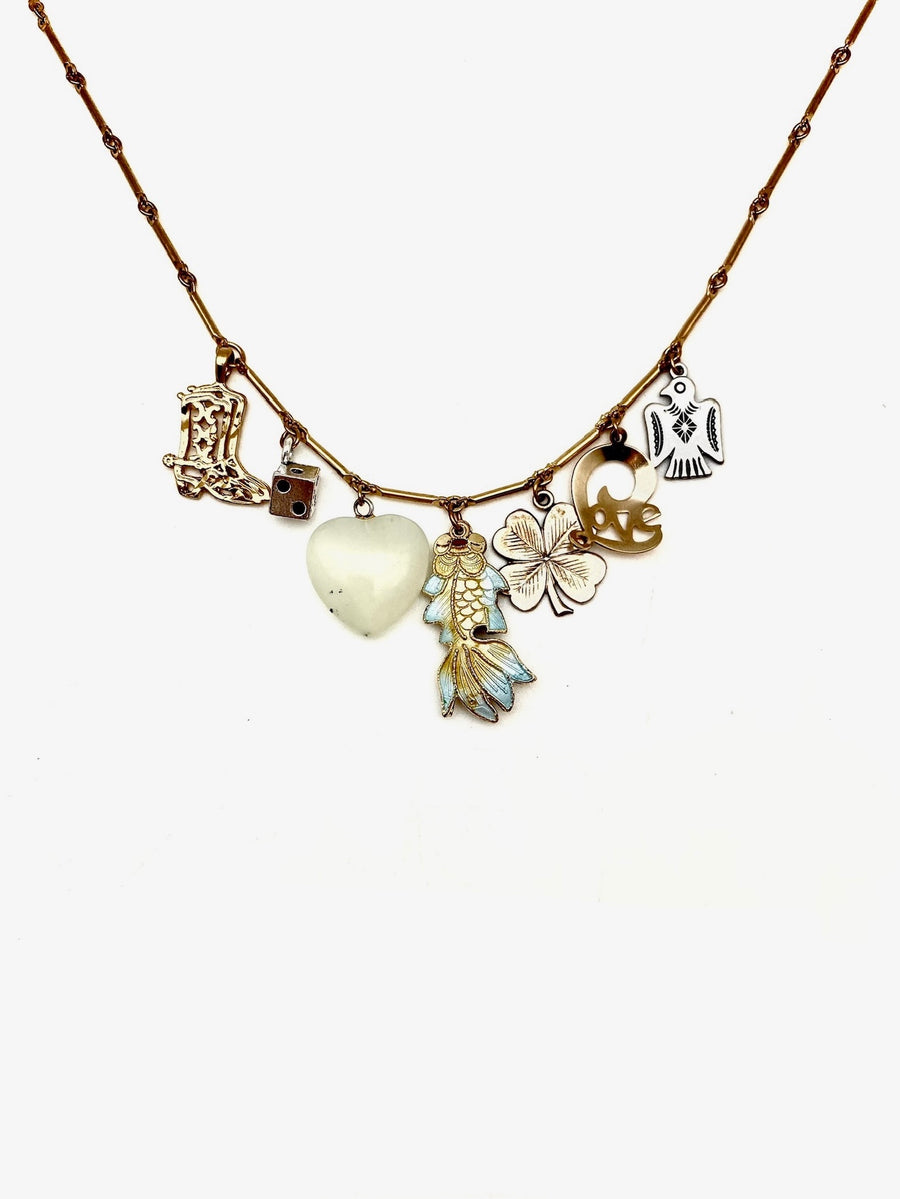 Go Fish! Charm Necklace - Stone Cooper