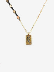 In The Stars Diamond + Opal Necklace - Stone Cooper