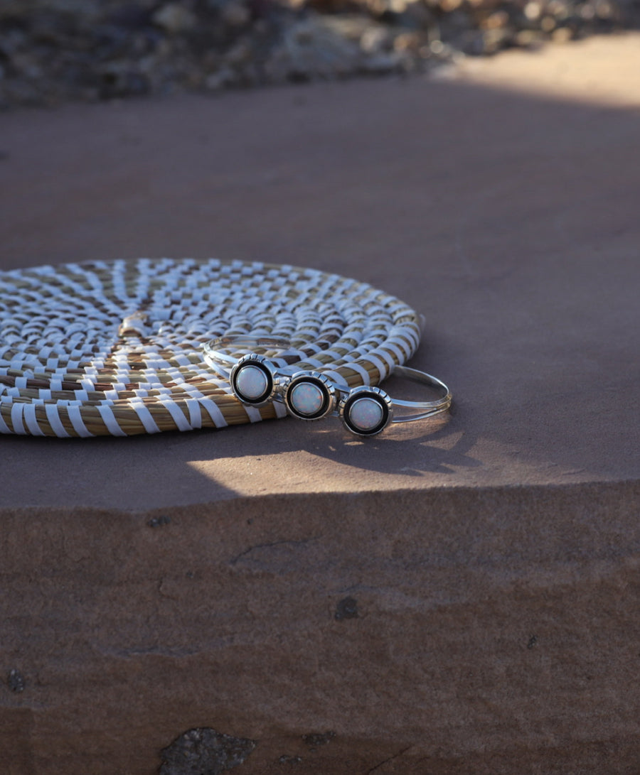 Opal Cuff Bracelet - Stone Cooper