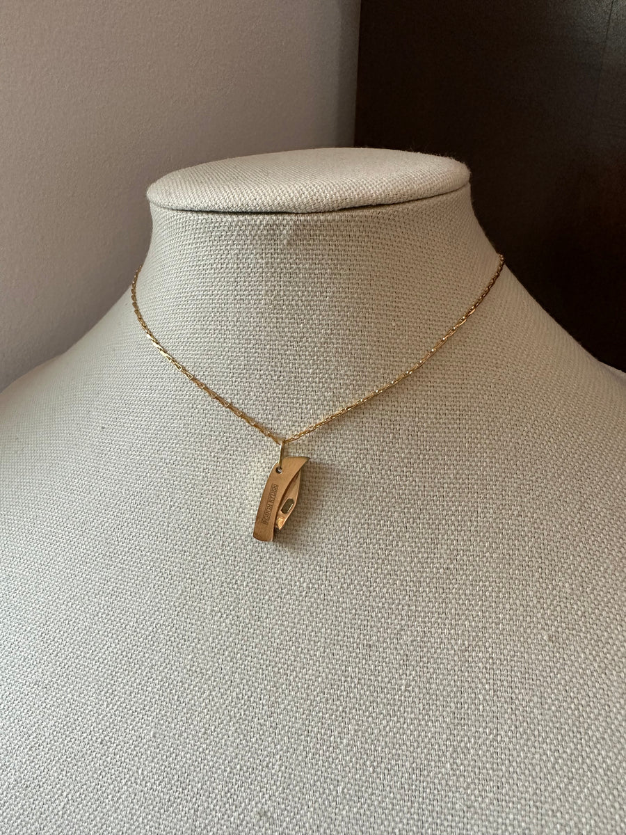 Goldie Knife Necklace - Stone Cooper