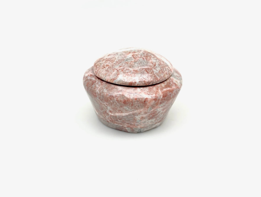 Rhodocrosite Pill Box - Stone Cooper