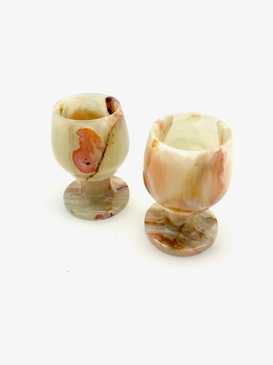 Banded Onyx Shot Chalice - Stone Cooper