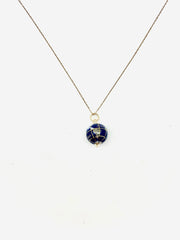 Tasia Globe Necklace (14K) - Stone Cooper