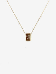 Vintage Letter Necklace - Stone Cooper