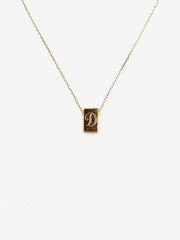 Vintage Letter Necklace