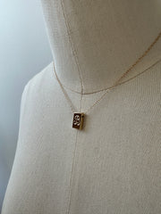 Vintage Letter Necklace - Stone Cooper