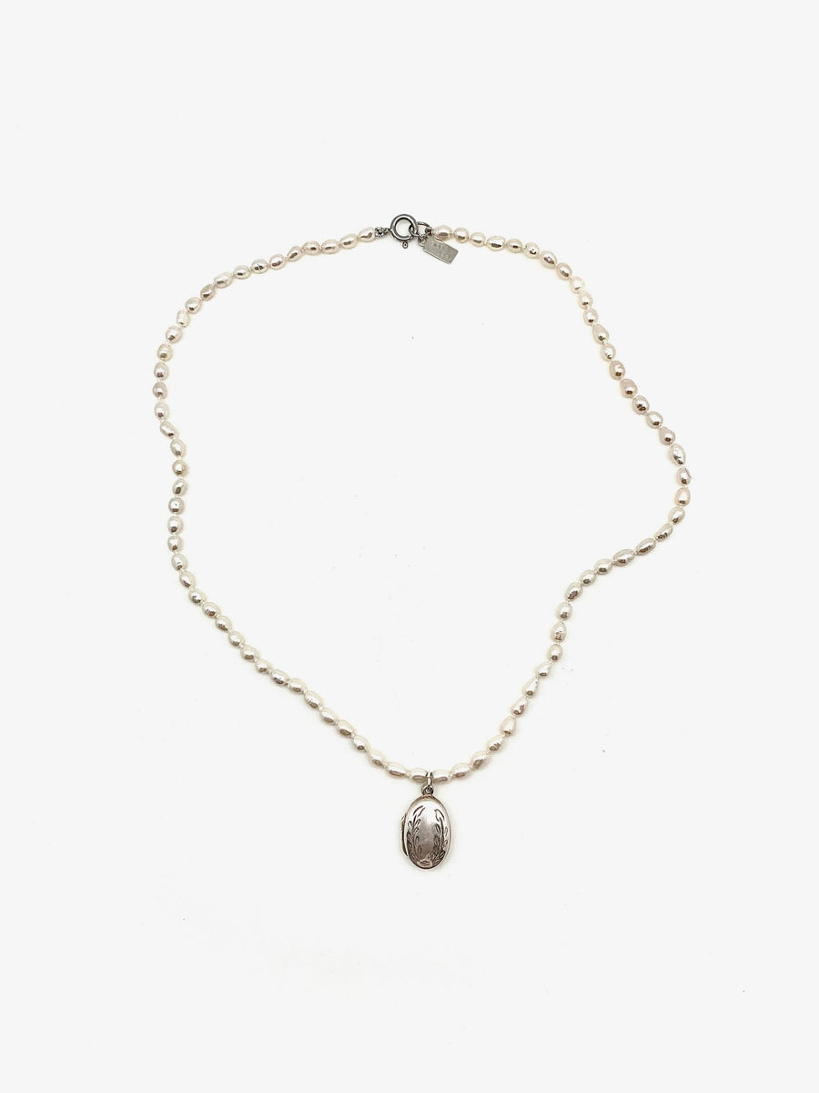 Pearl Liz Locket - Stone Cooper