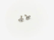 Genevieve Raw Studs - Herkimer Diamonds - Stone Cooper
