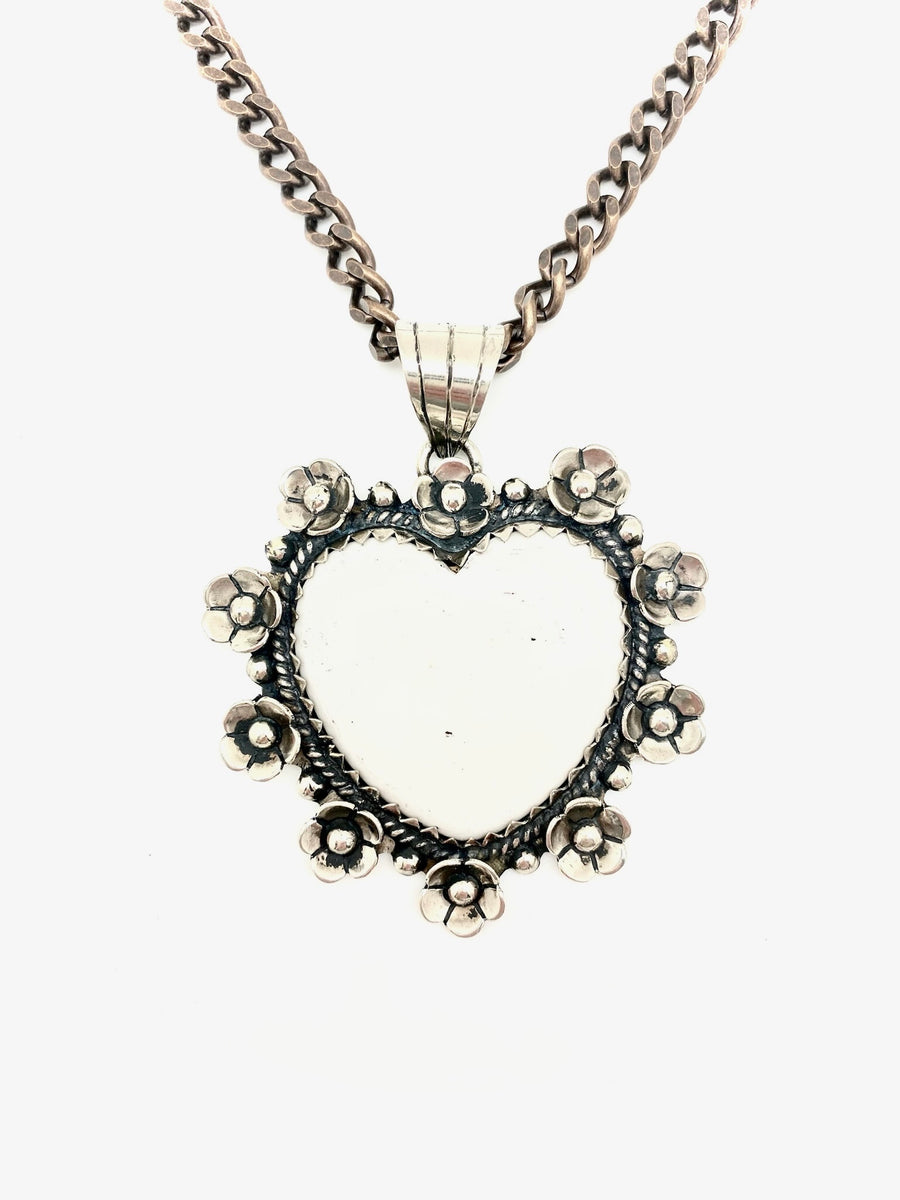 Birch Heart Necklace - Stone Cooper