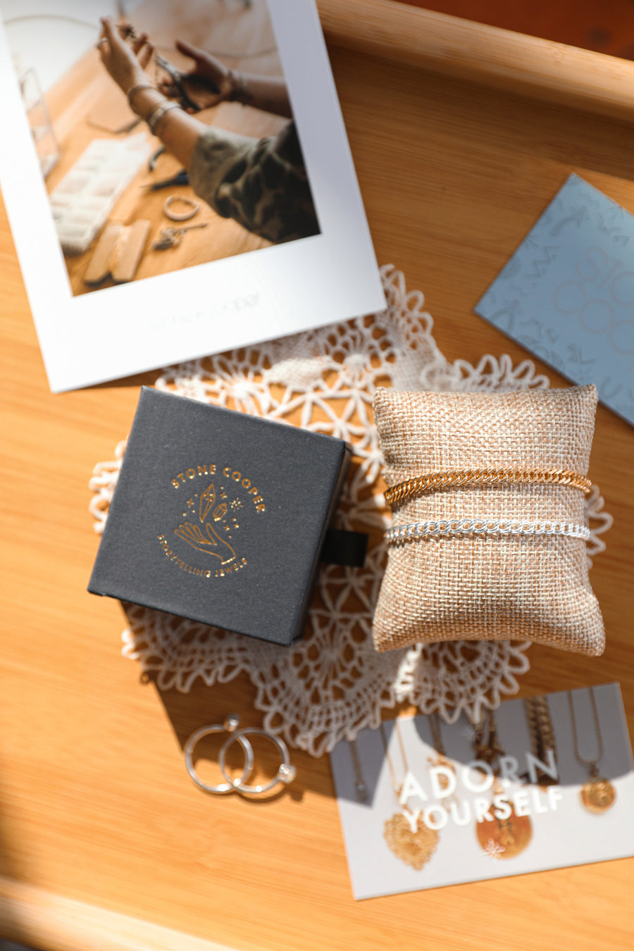 Gold Filled Romy Bracelet - Stone Cooper