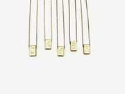 Vintage Letter Necklace - Stone Cooper