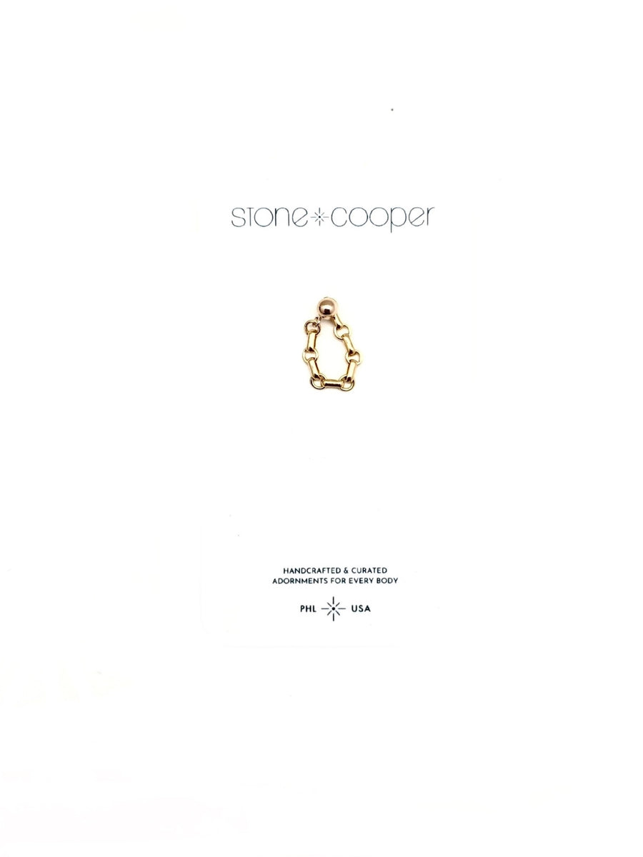 Vera Looped Stud Earring - Stone Cooper