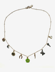 Diamond Lucky Charms Necklace - Stone Cooper