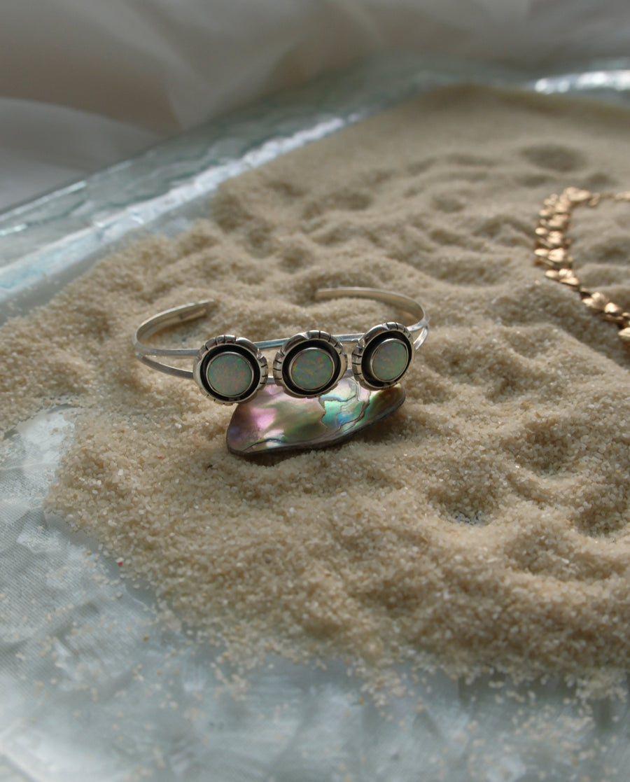 Opal Cuff Bracelet - Stone Cooper