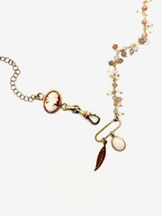 Virginia Cameo Moonstone Necklace - Stone Cooper