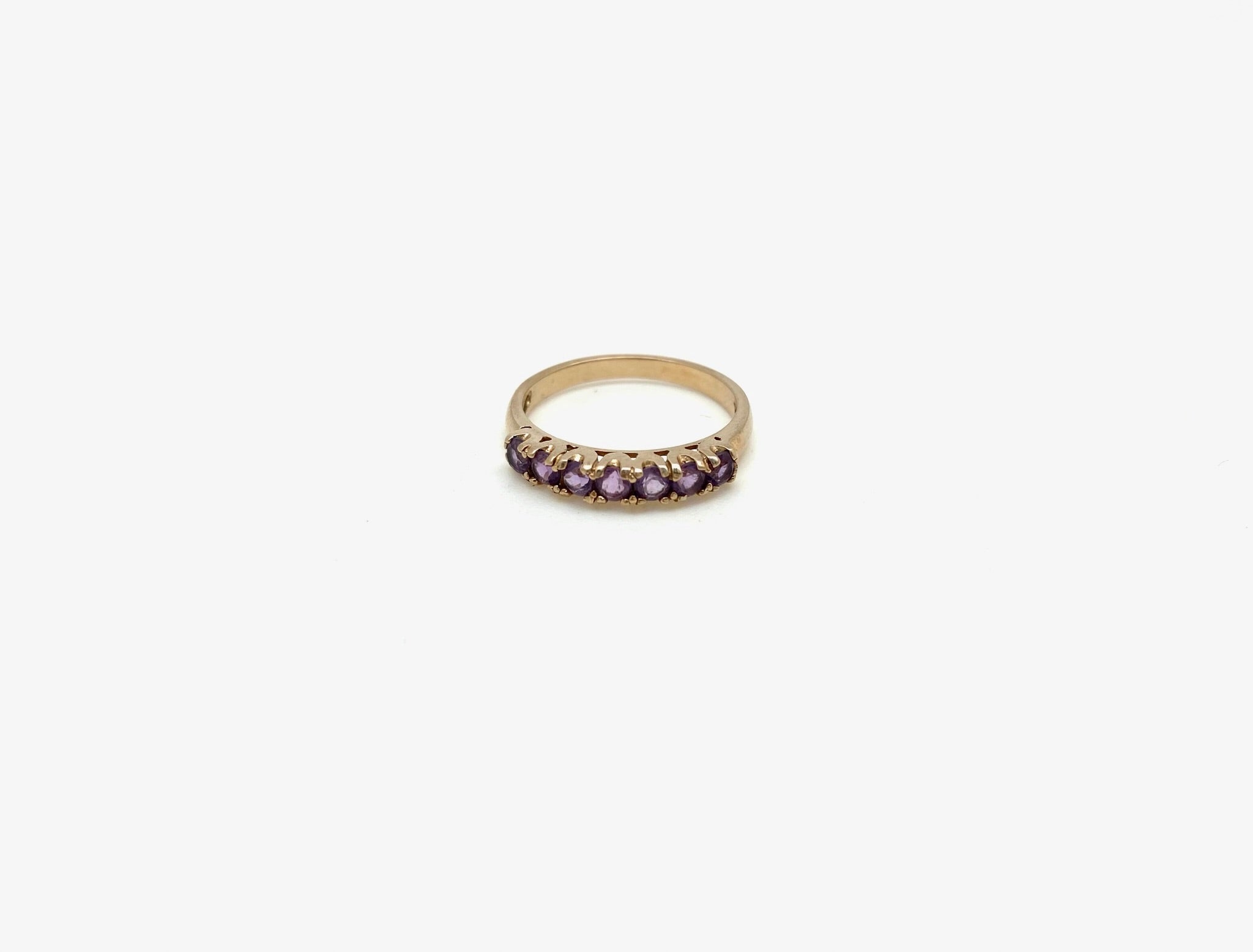 Antique 10K Amethyst Band (7) - Stone Cooper