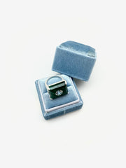 Malachite & Herkimer Earnest Ring - Stone Cooper