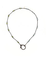 Arlene Diamond Clasp Necklace - Stone Cooper