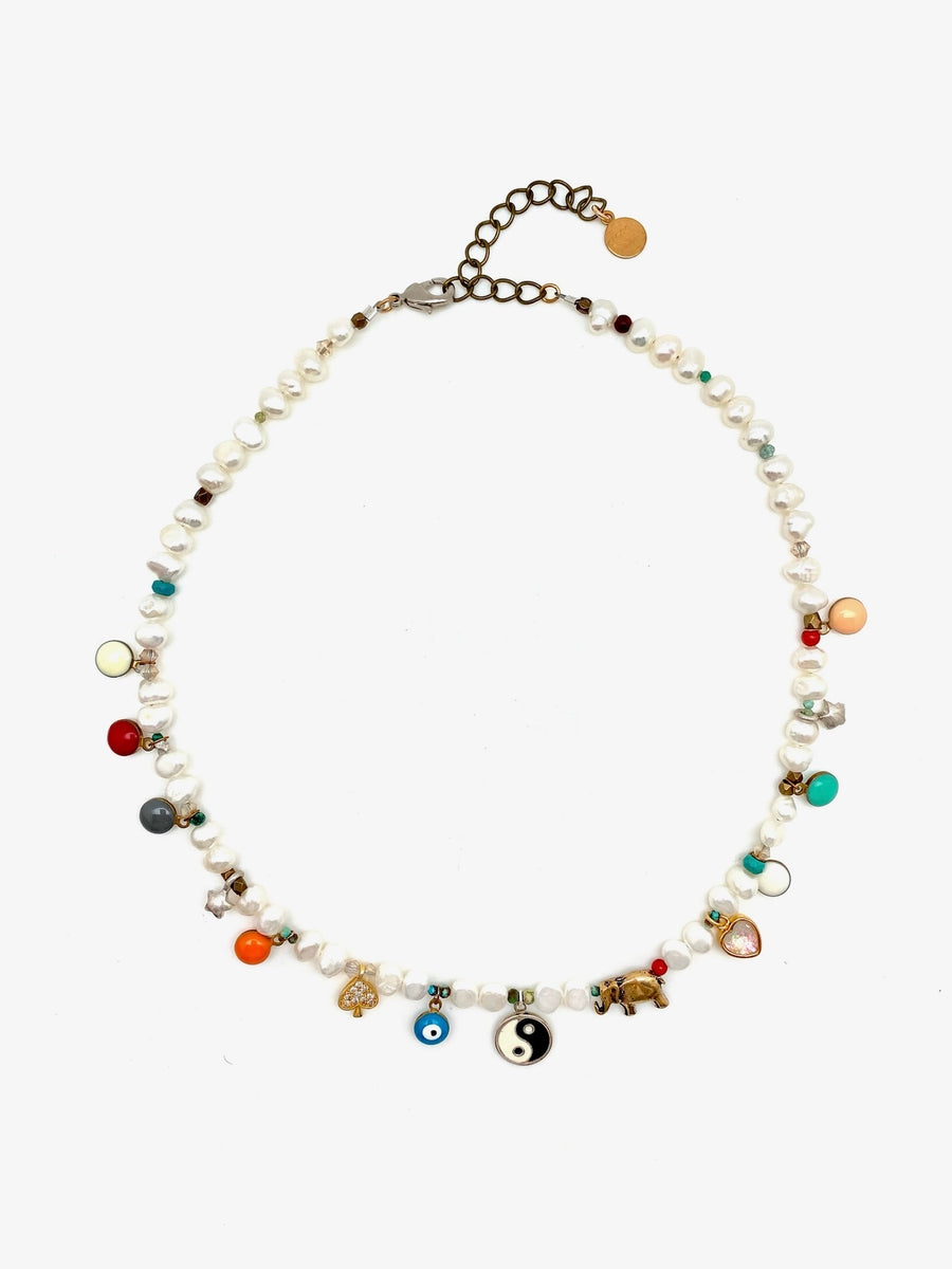 Funday Charm Necklace - Stone Cooper