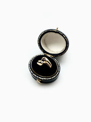 Burmese Ruby Antique Band 14K (7) - Stone Cooper