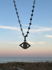 Ada Diamond Eye Necklace - Stone Cooper