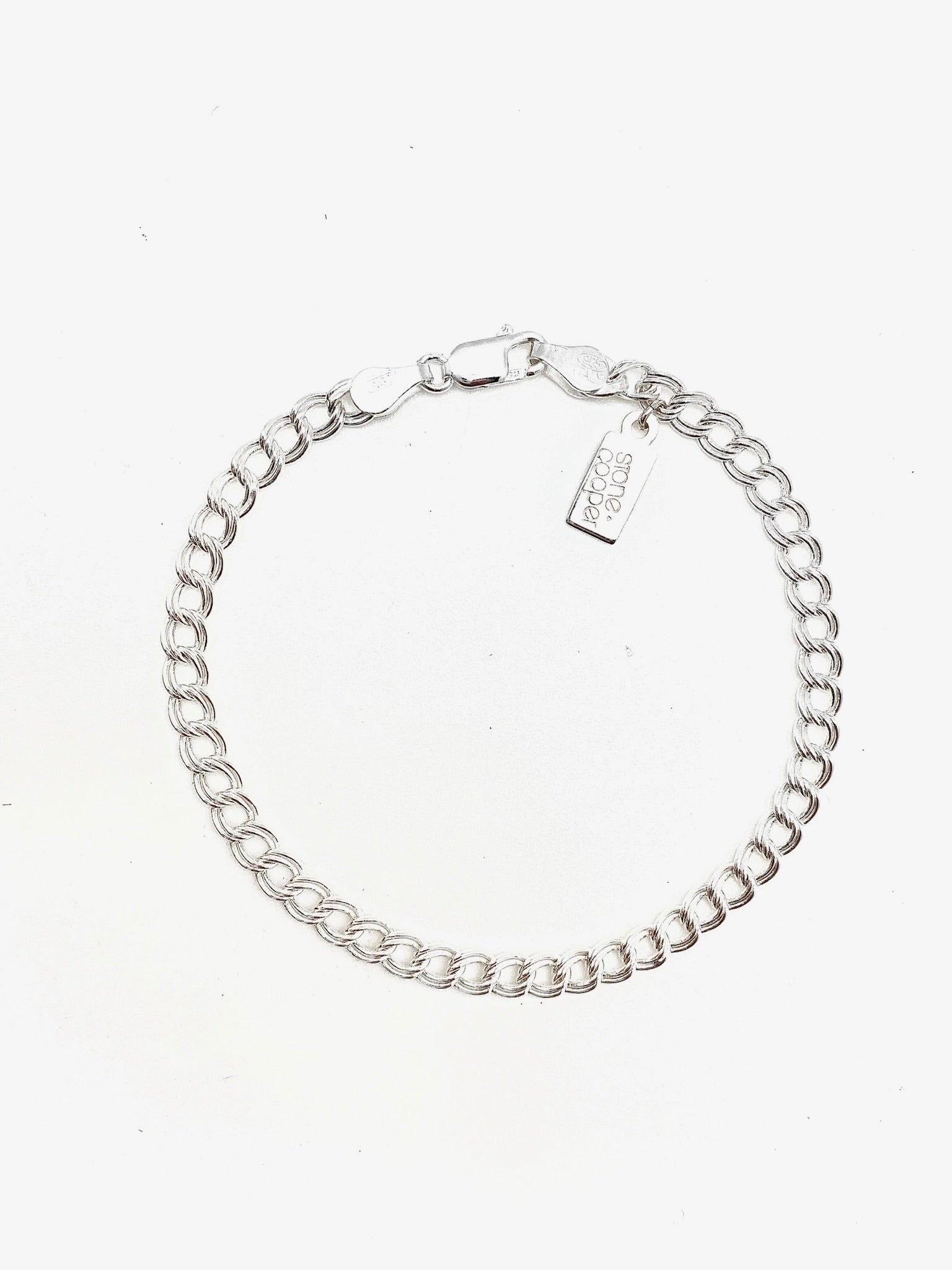 Sterling Michele Bracelet - Stone Cooper