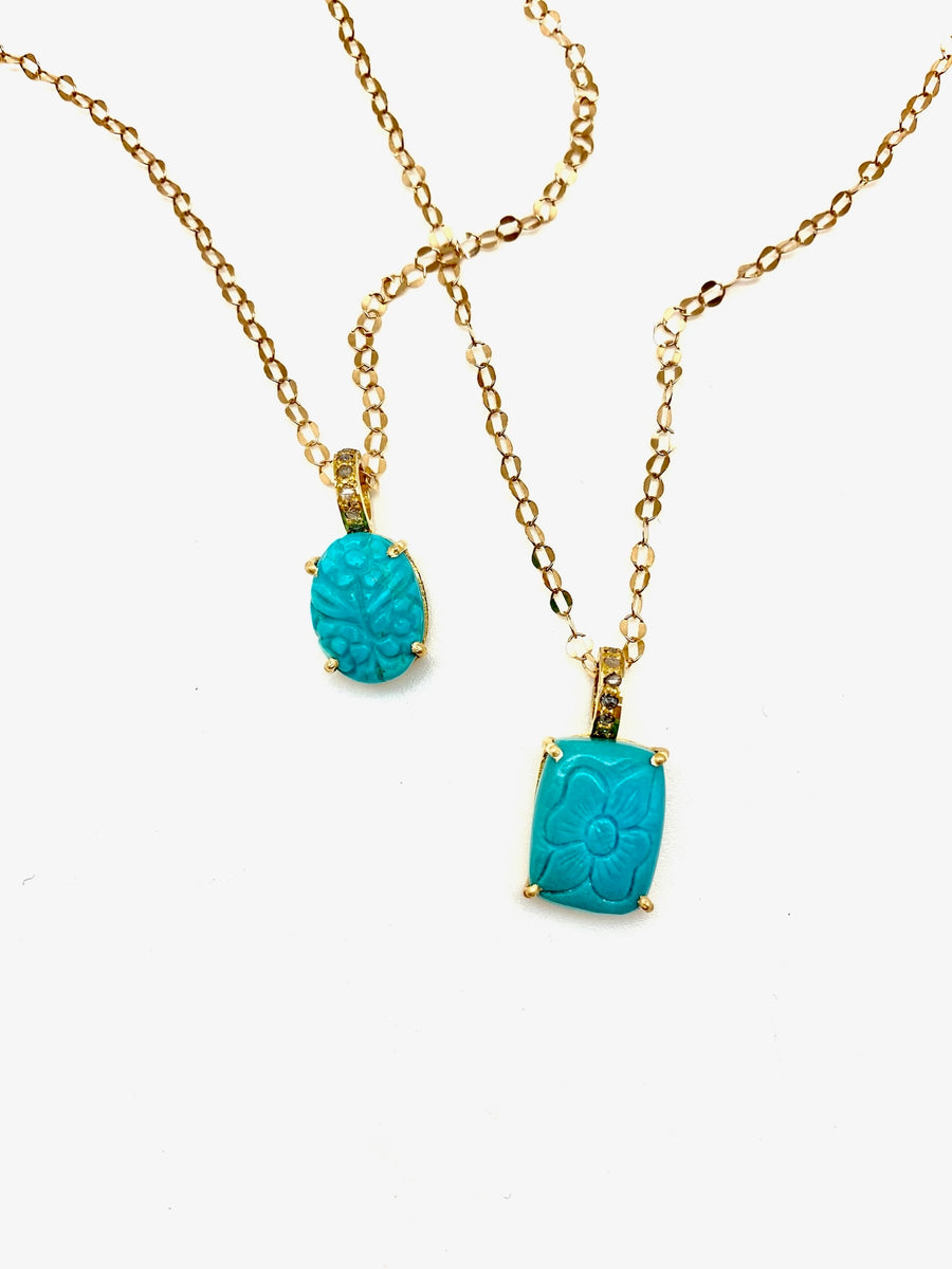 Turquoise Anne Necklace - Stone Cooper