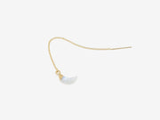 Luna Moonstone Gold Ear Threader - Stone Cooper
