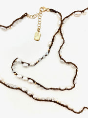 Pearl Crochet Necklace - Stone Cooper