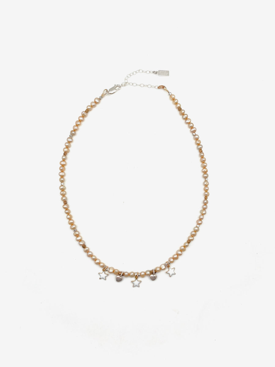 Baby Girl Charm Necklace - Stone Cooper