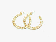 Oc(cult) Hoops: Gold - Stone Cooper