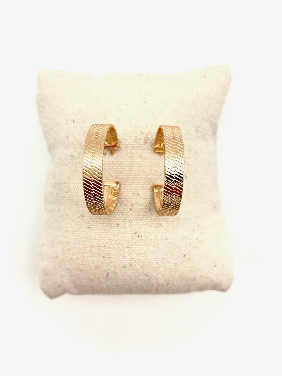 Minna Hoop Earrings - Stone Cooper