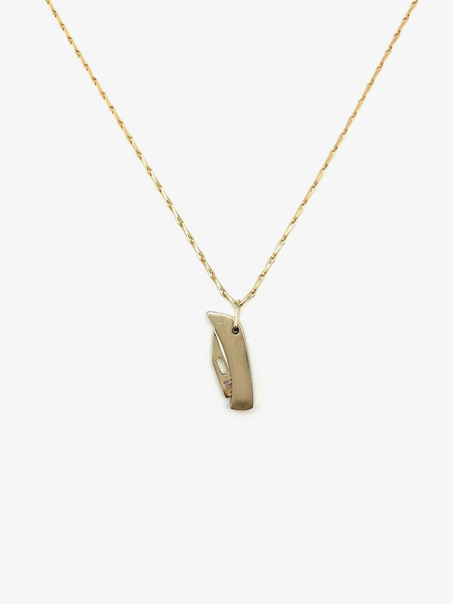 Goldie Knife Necklace - Stone Cooper