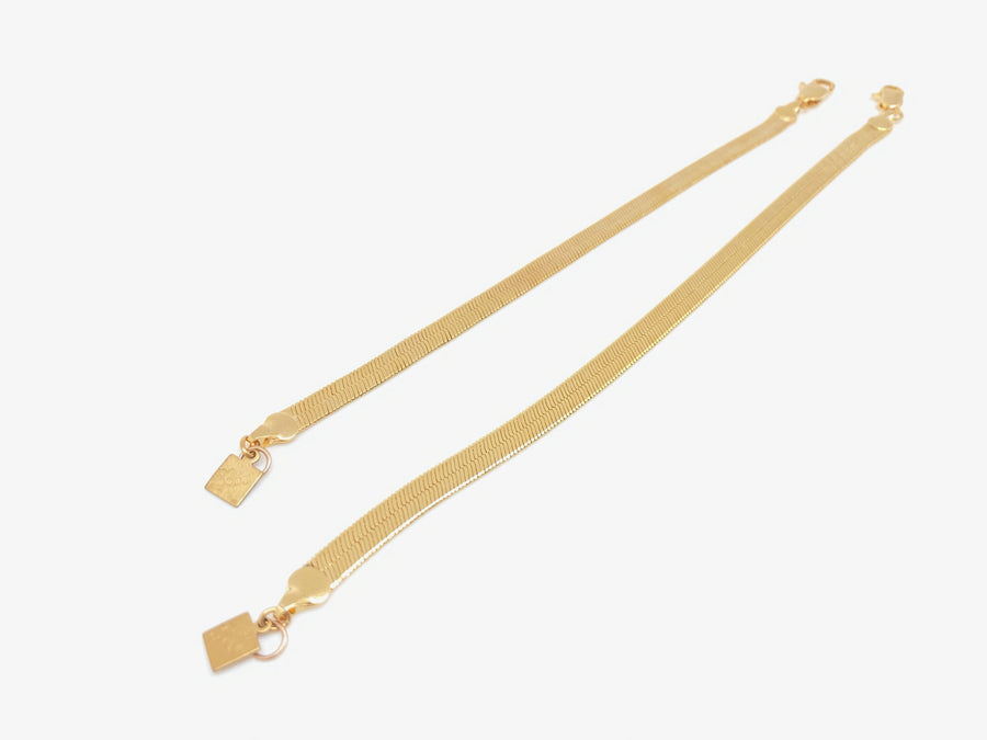 Vintage Snake Chain Bracelet - Stone Cooper