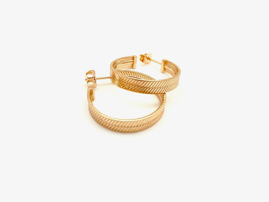 Minna Hoop Earrings - Stone Cooper