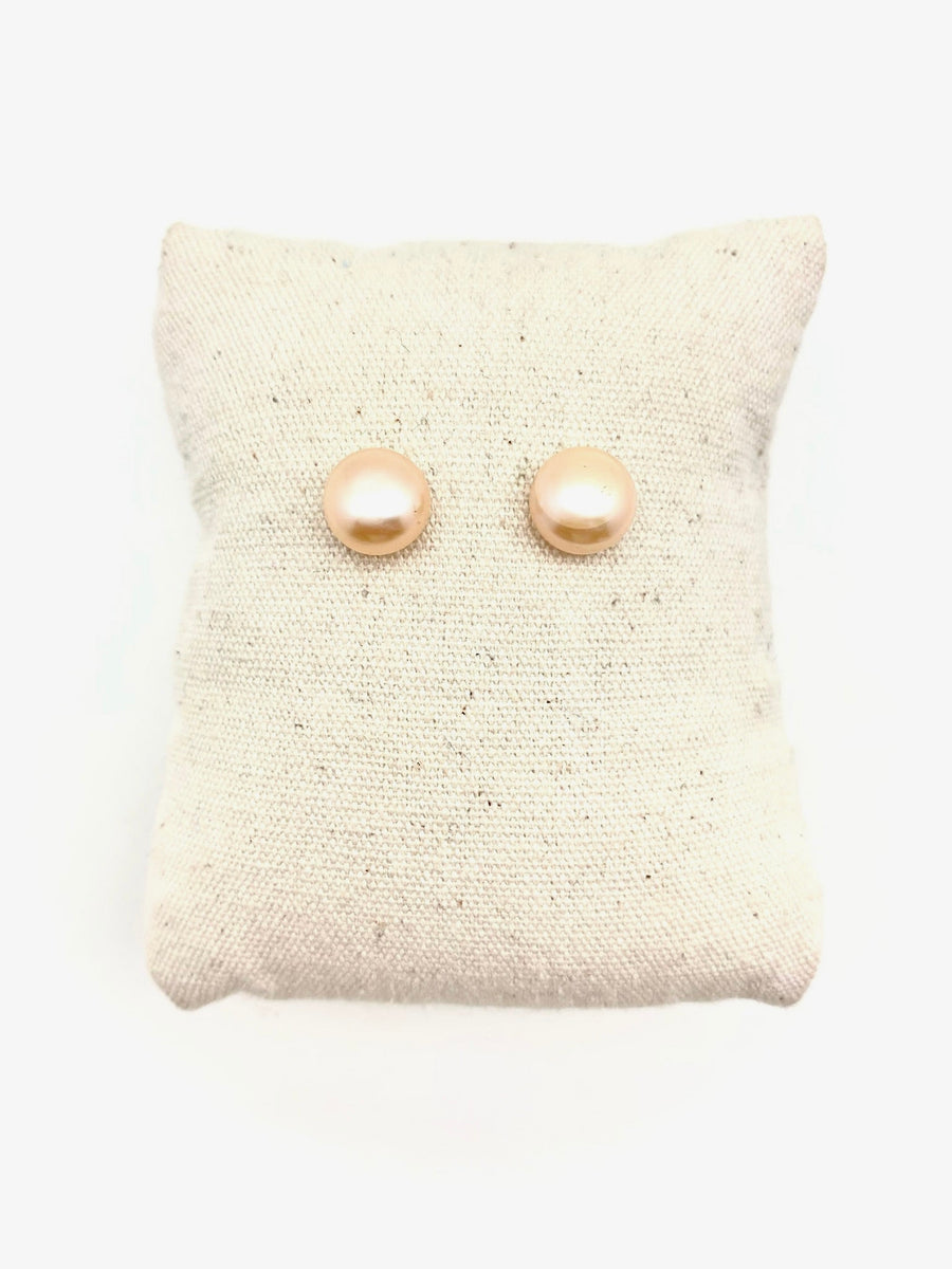 Melanie Pearl Studs - Stone Cooper