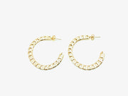 Oc(cult) Hoops: Gold - Stone Cooper