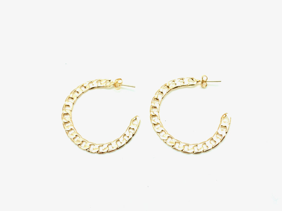 Oc(cult) Hoops: Gold - Stone Cooper
