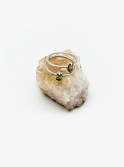 Peridot Forest Stacker Ring