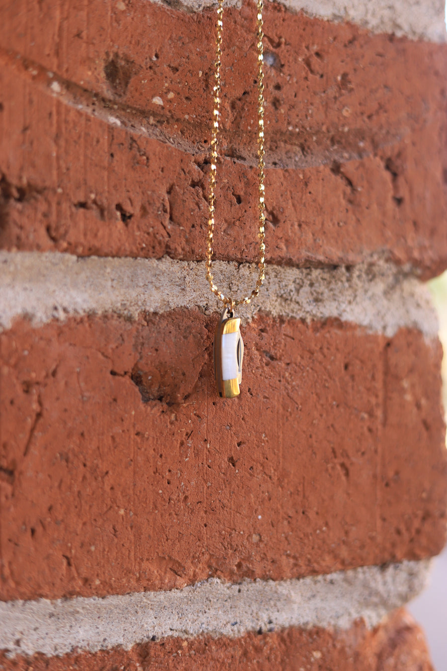Troop #27 Knife Necklace - Stone Cooper