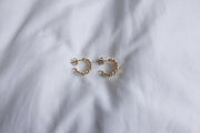 Cuban Link Hoops - Stone Cooper