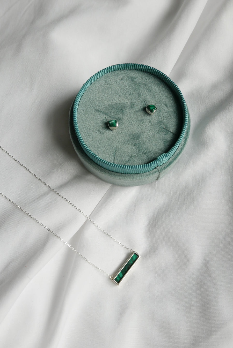 Malachite Moss Necklace - Stone Cooper