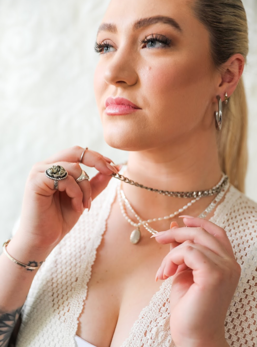 Pearl Liz Locket - Stone Cooper