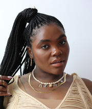 Whimsy Pearl Charm Necklace - Stone Cooper