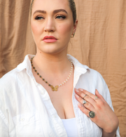 Daisy & Lilly Butterfly Necklace - Stone Cooper