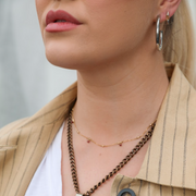 Silver Wrangler Hoops - Stone Cooper