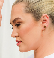 Zöe Ammonite Fossil Studs - Stone Cooper