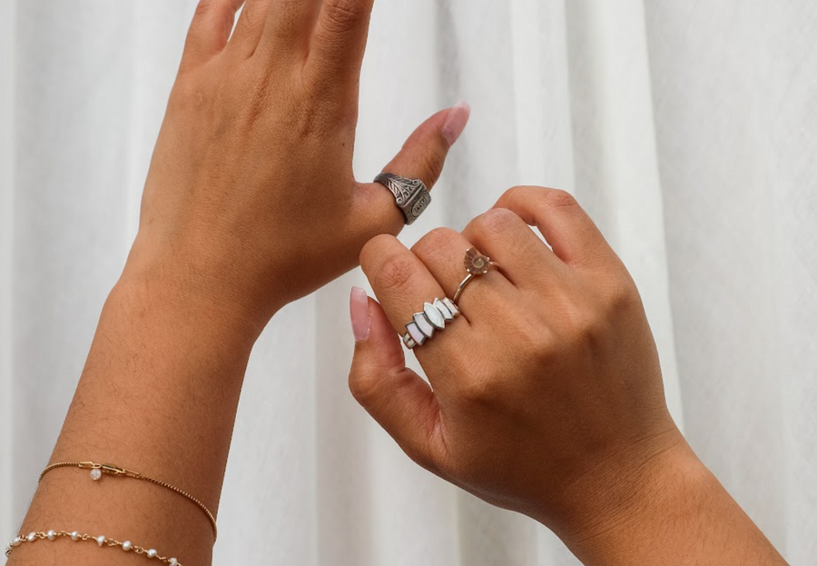 Zoe Ammonite Ring